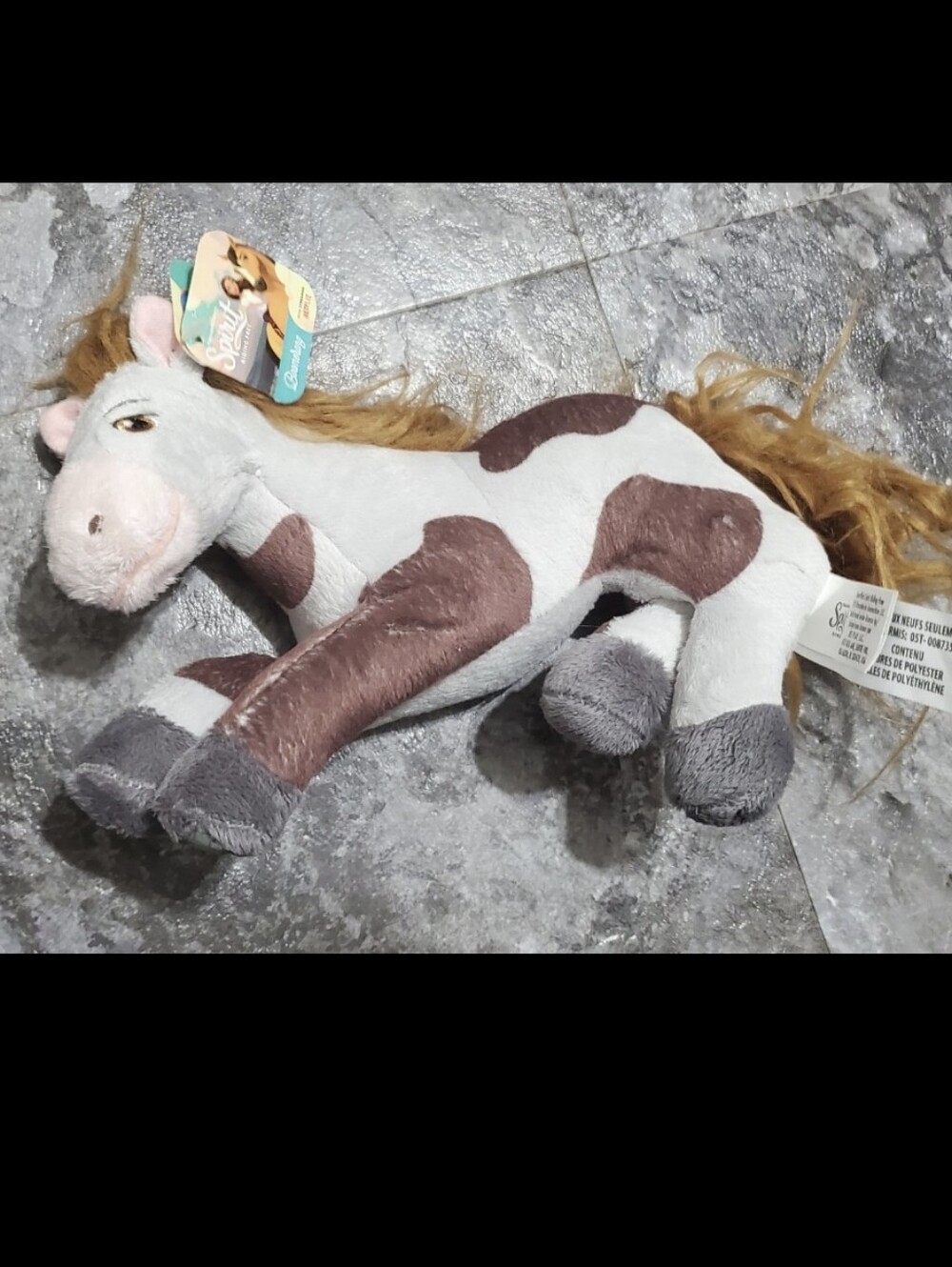 Spirit Riding Boomerang Plush Toy Stuffed Animal Netflix Horse 7” NWT New Laying